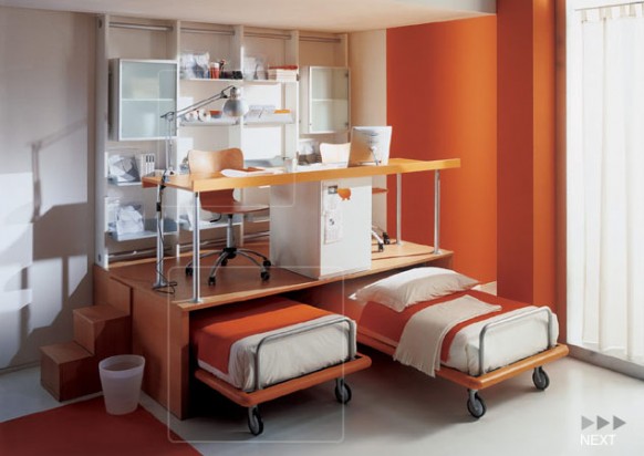 orange-active-kids-room-by-Mariani