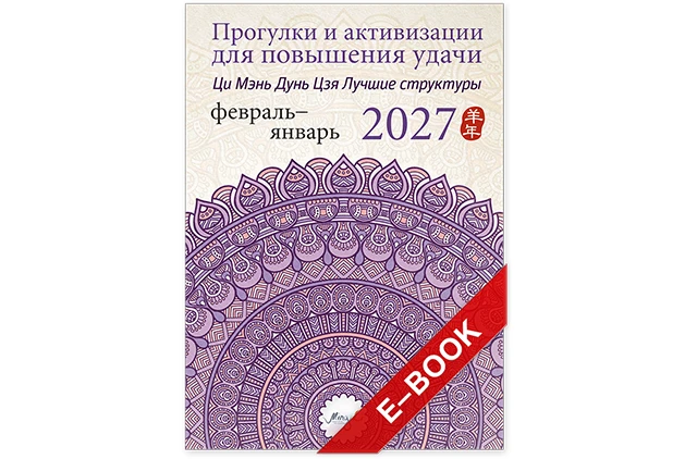 Прогулки и активизации для повышения удачи. Ци Мэнь Дунь Цзя 2027 – лучшие структуры и активизации (электронная версия)