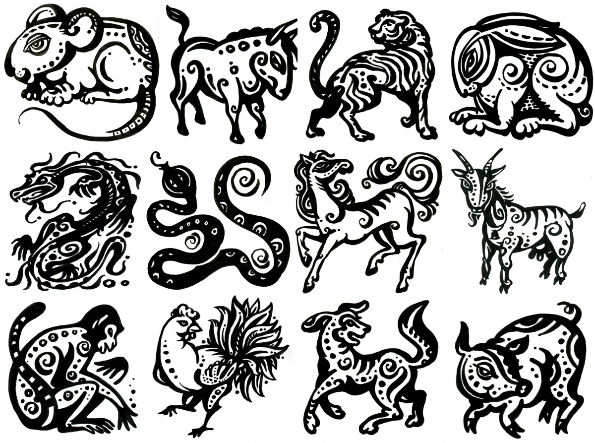 12 характеров восточного гороскопа