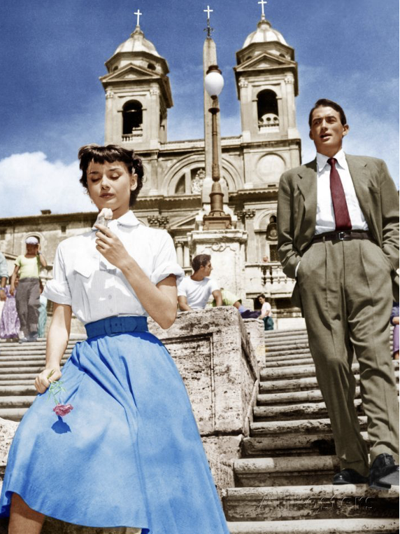 Кадр из фильма «Римские каникулы»