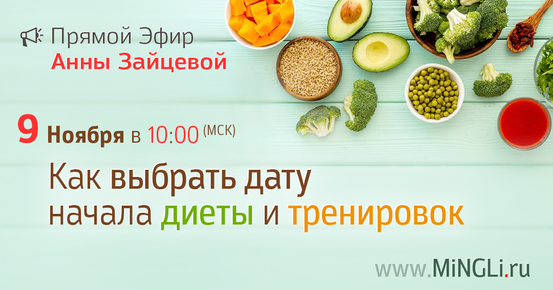 Как выбрать дату для начала диеты и спортивных тренировок по Бацзы. .<br />Teacher: <strong>Анна Зайцева</strong>