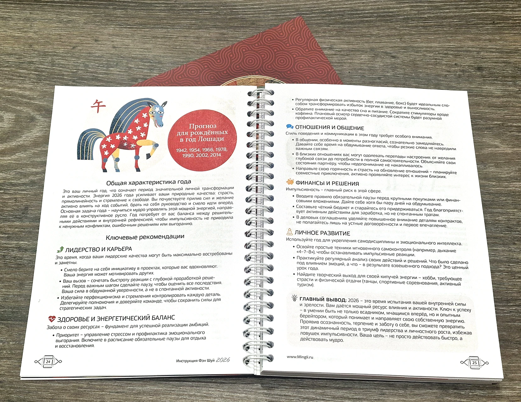 Инструкция Фэн Шуй 2026 - пример прогноза по году рождения